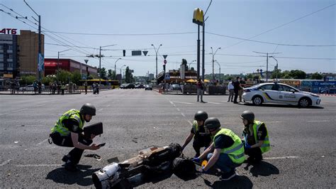 Russia strikes Kyiv in daylight after hitting Ukrainian capital with a more common nighttime barrage